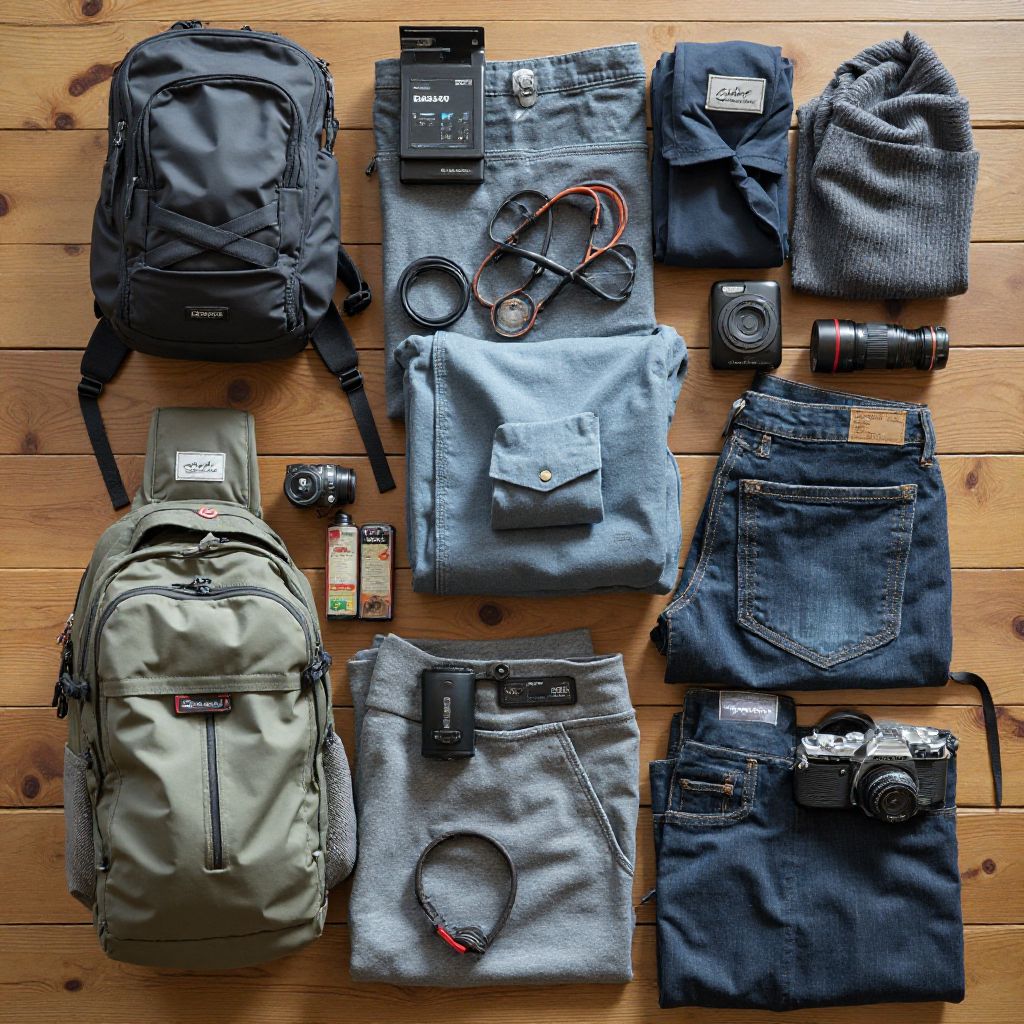 Travel packing essentials