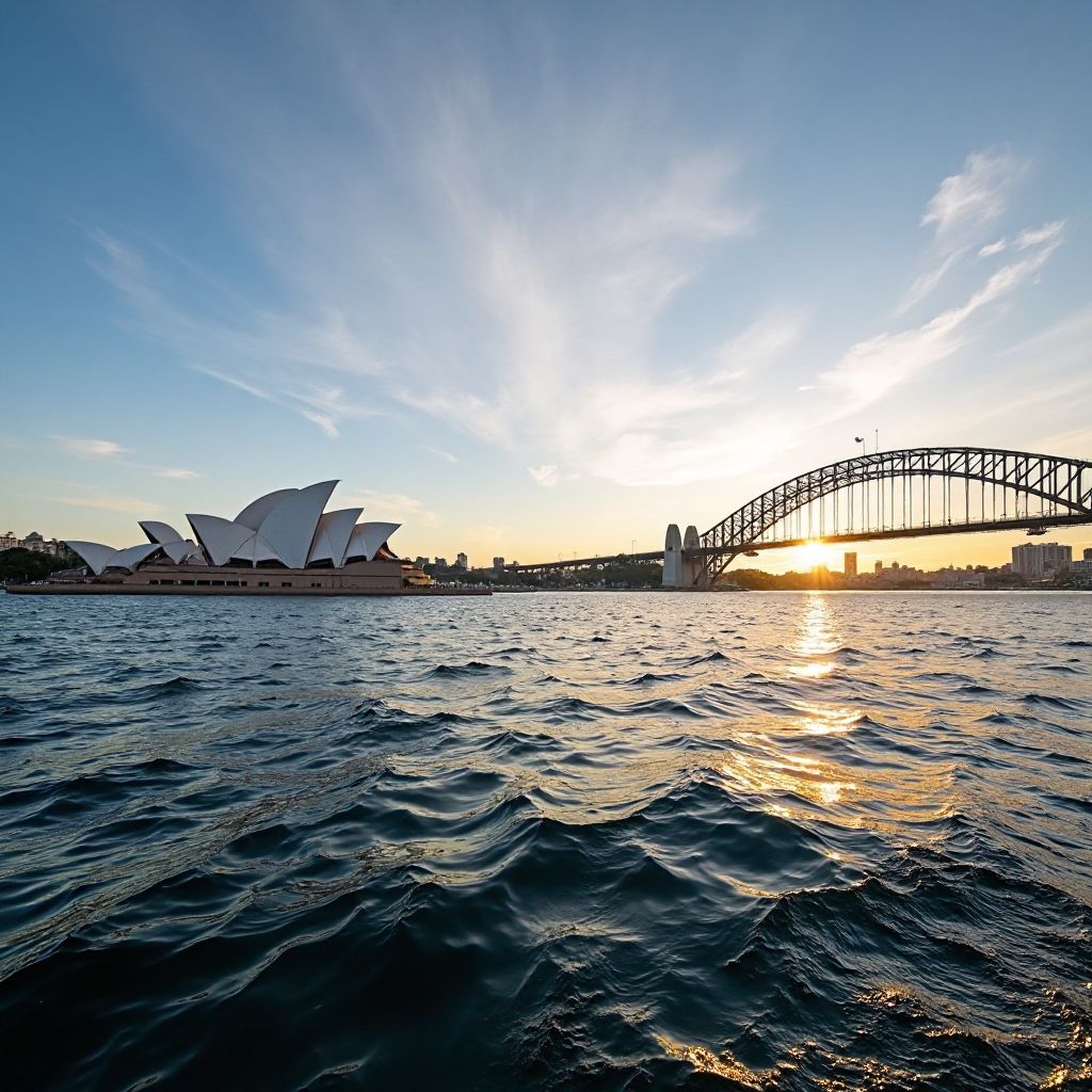Sydney Harbour cityscape