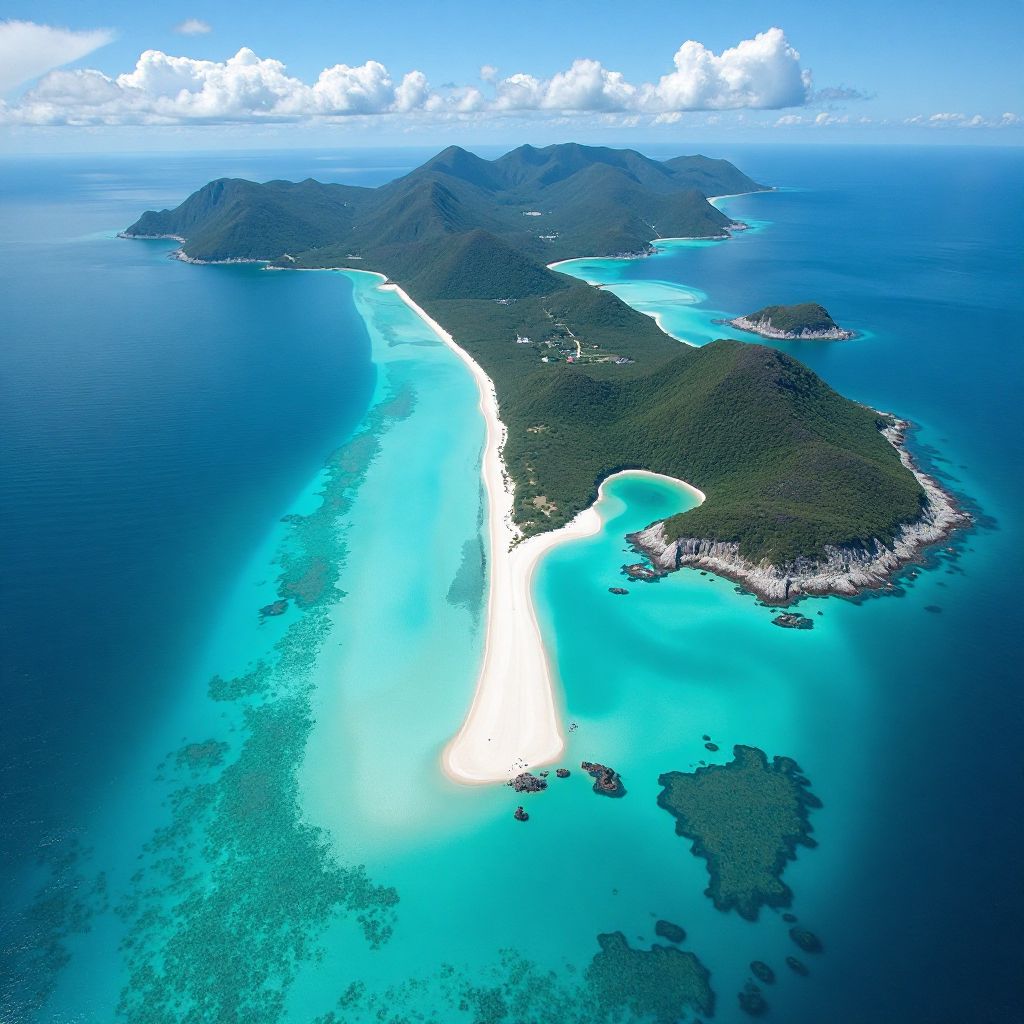 Whitsunday Islands pristine beach